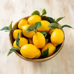 Bowl Filler>Kirklands Home Artificial Lemons, Set of 12