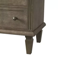 Kirklands Home Ash 2-Drawer Wood Nightstand Brown Sale