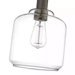 Kirklands Home Asheville Bronze Glass Globe Pendant Light Brown Sale