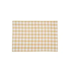 Kirklands Home Ashford Buffalo Check Placemats, Set of 6 Yellow Sale
