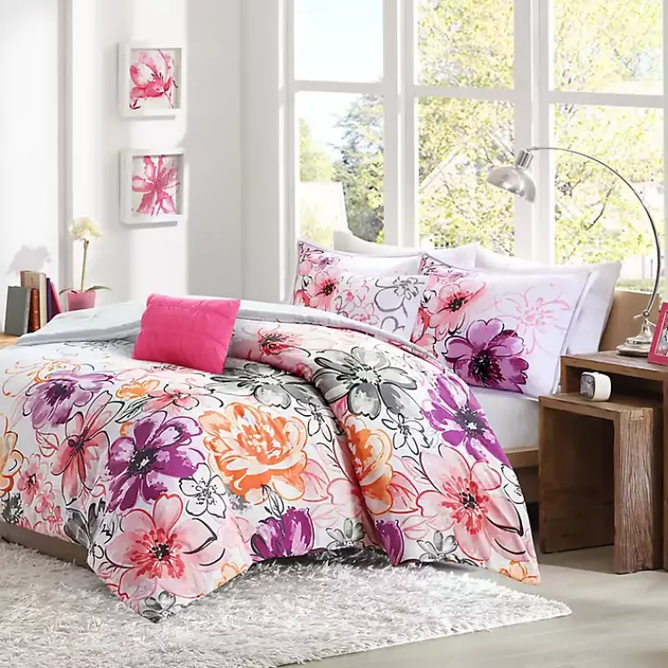 Kirklands Home Ashley Floral Full/Queen 5-pc. Comforter Set Best