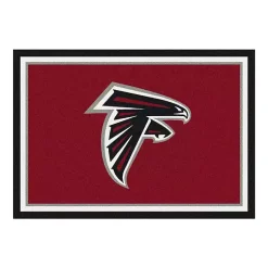 Kirklands Home Atlanta Falcons Area Rug, 4x6 Red Outlet