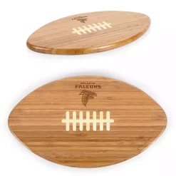 Kirklands Home Atlanta Falcons Bamboo Football Cutting Board Tan Outlet