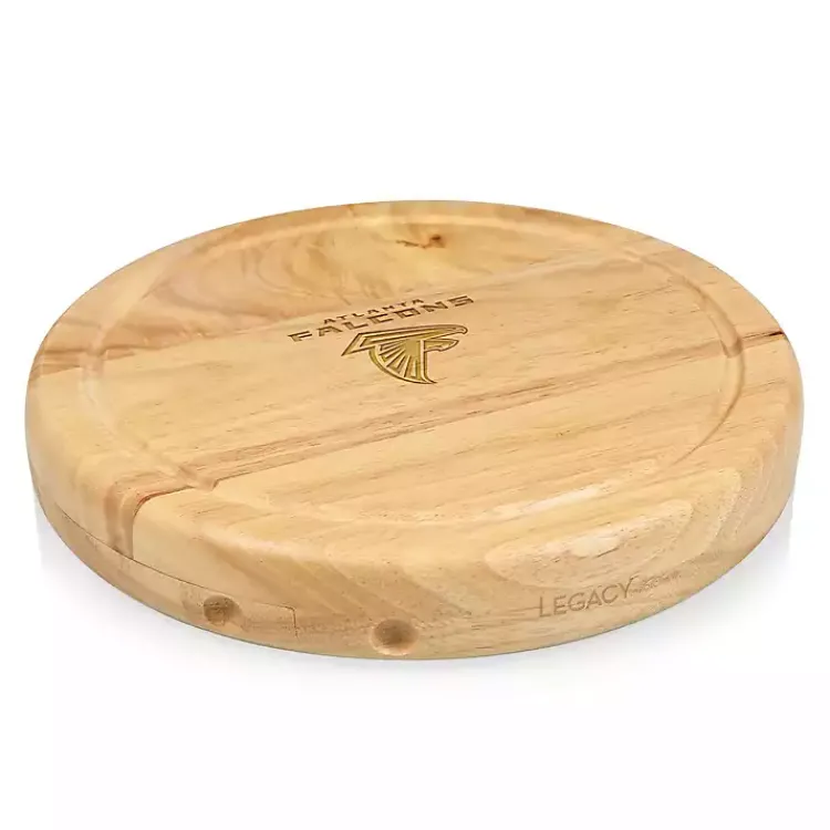 Kirklands Home Atlanta Falcons Cheese Board and Tool Set Tan Outlet