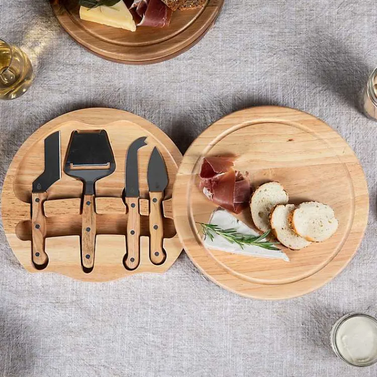 Kirklands Home Atlanta Falcons Cheese Board and Tool Set Tan Outlet