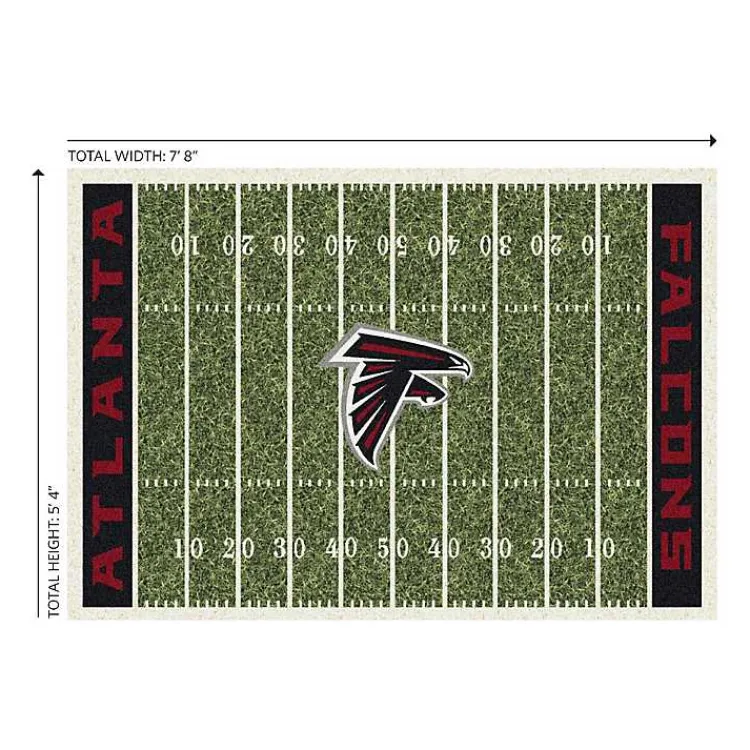 Kirklands Home Atlanta Falcons Home Field Area Rug, 6x8 Best