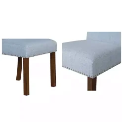 Kirklands Home Aubrey Upholstered 2-pc. Dining Chair Set Blue Online