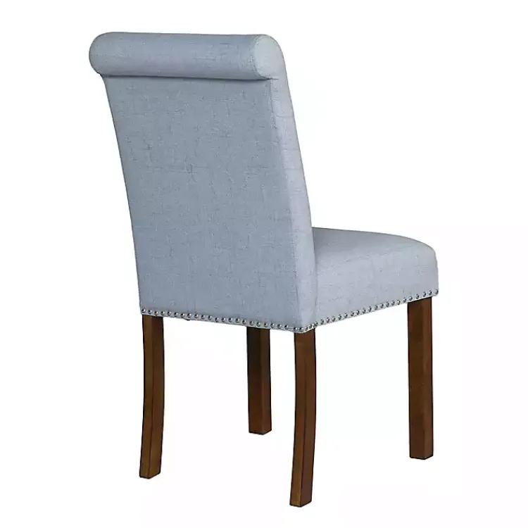 Kirklands Home Aubrey Upholstered 2-pc. Dining Chair Set Blue Online