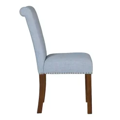 Kirklands Home Aubrey Upholstered 2-pc. Dining Chair Set Blue Online