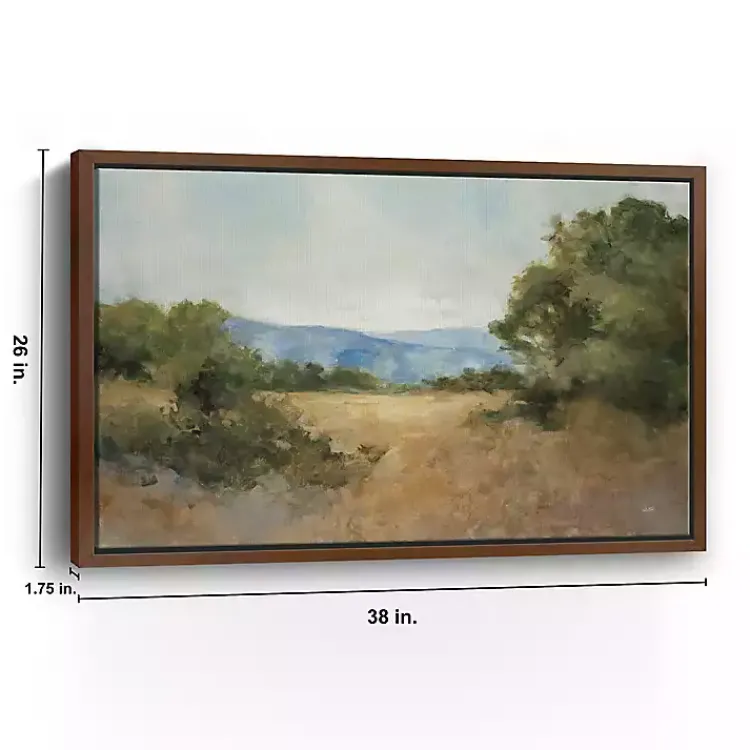 Kirklands Home August Fields Framed Giclee Canvas Art Print