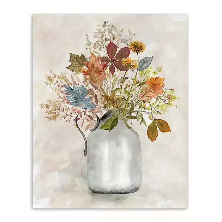 Fall>Kirklands Home Autumn Bouquet Canvas Art Print, 24x30 in. Multi
