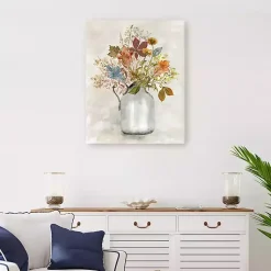 Fall>Kirklands Home Autumn Bouquet Canvas Art Print, 24x30 in. Multi