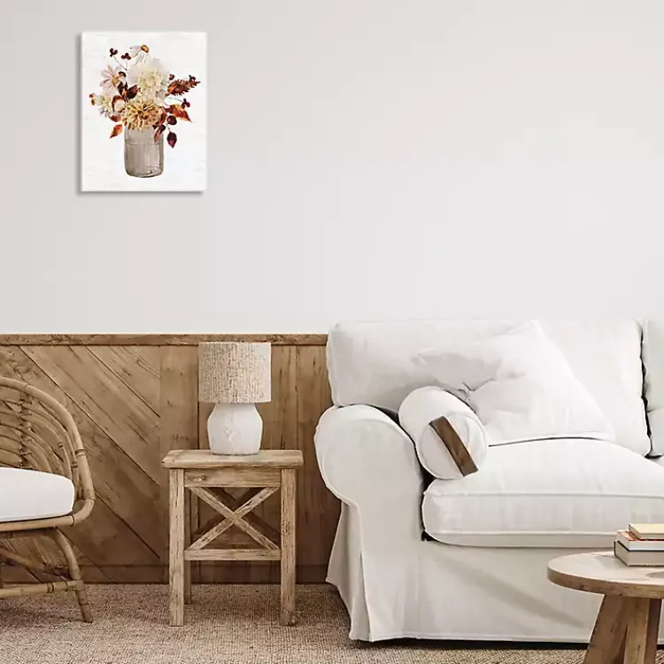 Kirklands Home Autumn Flower Bouquet Wall Plaque Discount