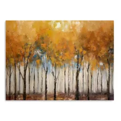 Fall>Kirklands Home Autumn Forest Canvas Art Print, 24x18 in. Orange