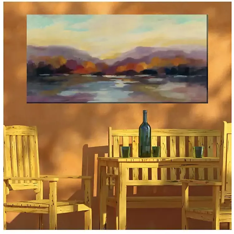 Kirklands Home Autumn Glow Outdoor Canvas Art Print Outlet