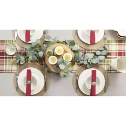 Kirklands Home Autumn Harvest Plaid Table Runner Online
