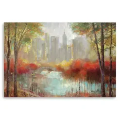 Kirklands Home Autumn in the City Canvas Art Print, 60x40 in. Online