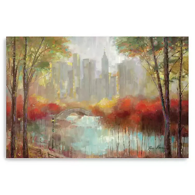 Kirklands Home Autumn in the City Canvas Art Print, 60x40 in. Online