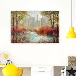 Kirklands Home Autumn in the City Canvas Art Print, 60x40 in. Online
