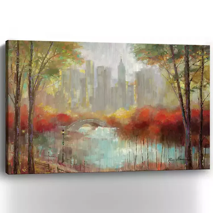 Kirklands Home Autumn in the City Canvas Art Print, 60x40 in. Online