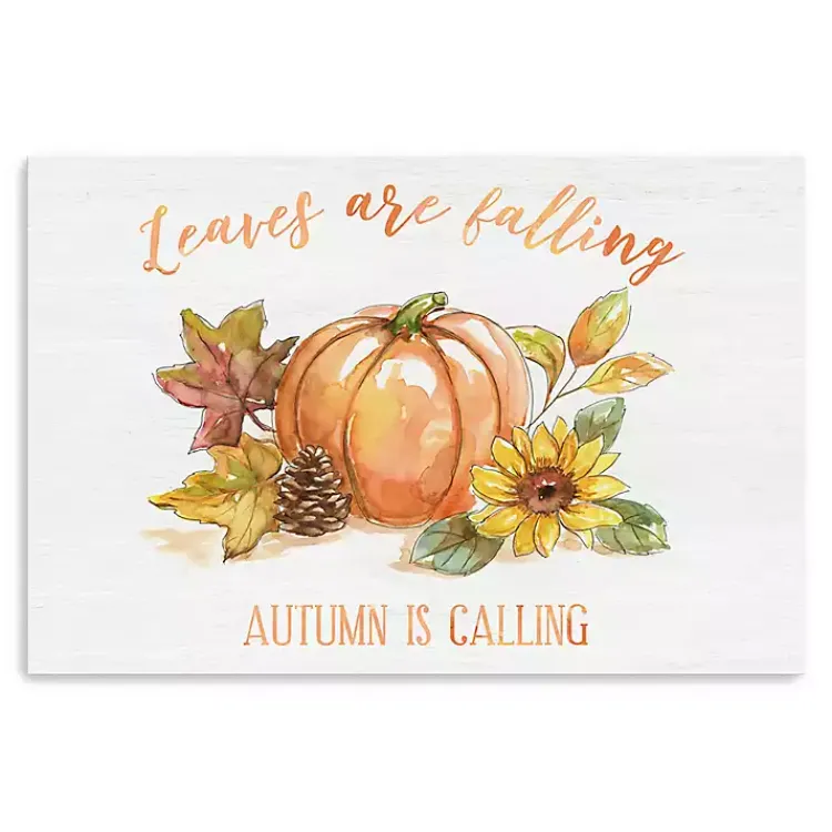 Fall>Kirklands Home Autumn is Calling Canvas Art Print, 16x24
