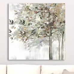 Kirklands Home Autumn Leaves Neutral Giclee Canvas Art, 30x30 in.