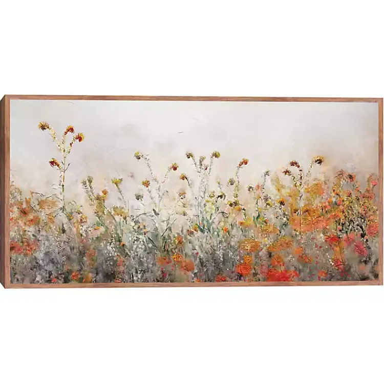 Kirklands Home Autumn Meadow Framed Canvas Art Print Sale