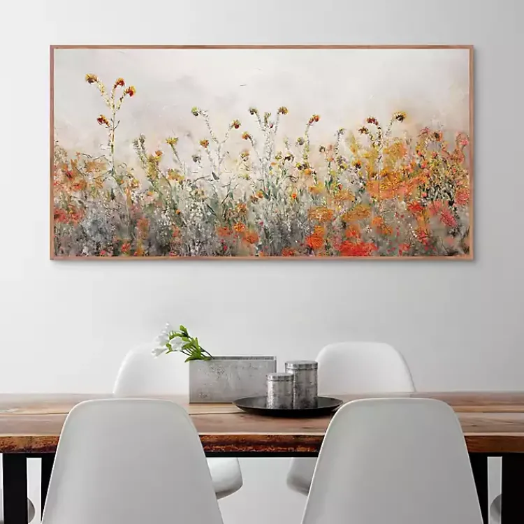 Kirklands Home Autumn Meadow Framed Canvas Art Print Sale