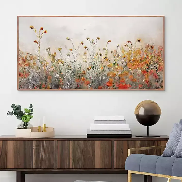 Kirklands Home Autumn Meadow Framed Canvas Art Print Sale