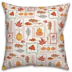 Fall>Kirklands Home Autumn Patchwork Indoor/Outdoor Pillow