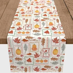 Fall>Kirklands Home Autumn Patchwork Table Runner, 72 in.