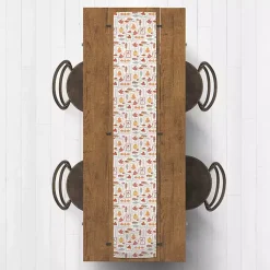 Fall>Kirklands Home Autumn Patchwork Table Runner, 90 in.