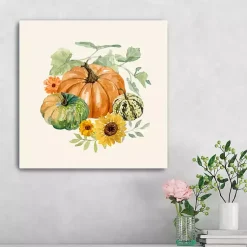 Fall>Kirklands Home Autumn Pumpkin Patch Canvas Art Print