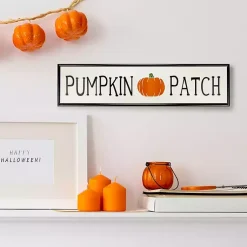 Fall>Kirklands Home Autumn Pumpkin Patch Metal Wall Plaque