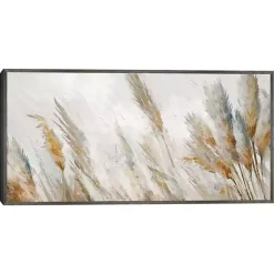 Kirklands Home Autumn Reeds Framed Canvas Art Print