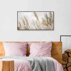 Kirklands Home Autumn Reeds Framed Canvas Art Print
