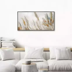 Kirklands Home Autumn Reeds Framed Canvas Art Print