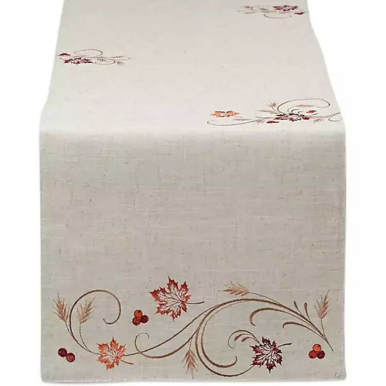 Fall>Kirklands Home Autumn Wheat Table Runner