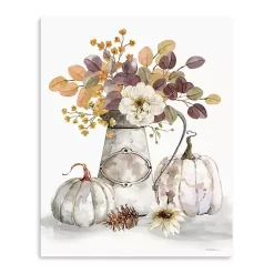 Fall>Kirklands Home Autumnal Arrangement Canvas Art Print White