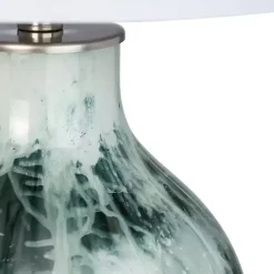 Kirklands Home Azure Blue Ocean Table Lamp White Sale