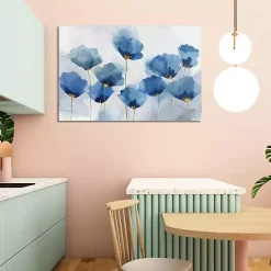Kirklands Home Azure Gathering Canvas Art Print Blue Discount
