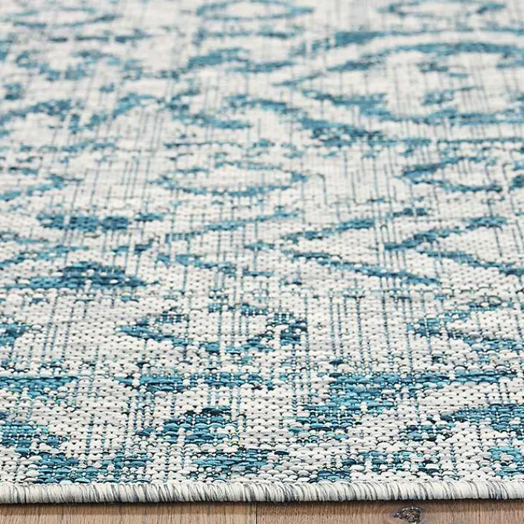 Kirklands Home Azure Terrace Sun Shower Outdoor Area Rug, 5x8 Clearance