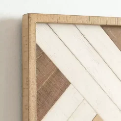 Kirklands Home Ballez Geometric Wood Wall Plaques, Set of 3 Discount