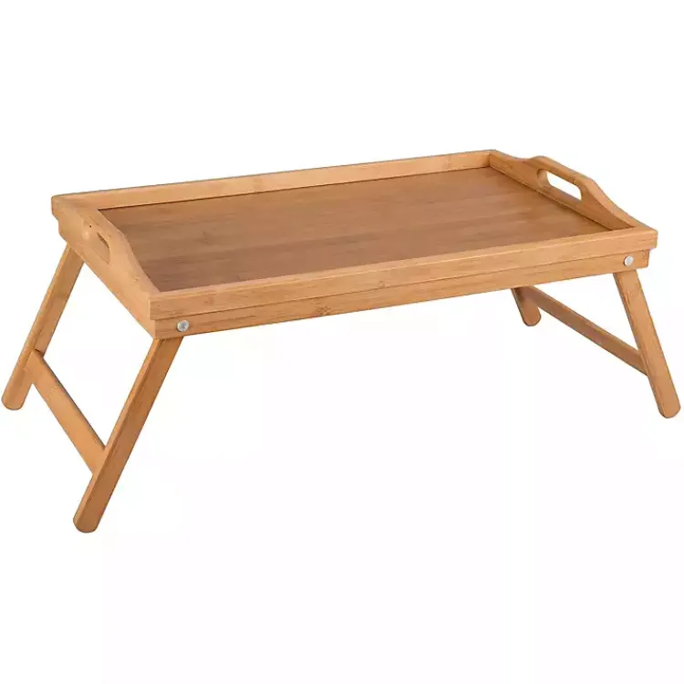 Kirklands Home Bamboo Folding Tray Tan Online