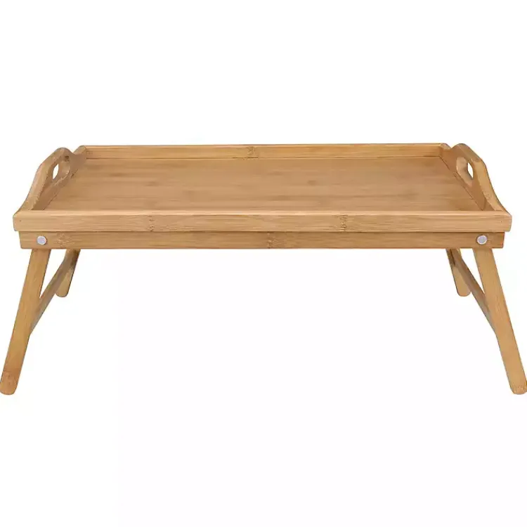 Kirklands Home Bamboo Folding Tray Tan Online