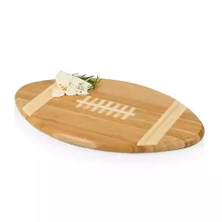 Kirklands Home Bamboo Football Cutting Board Brown Sale