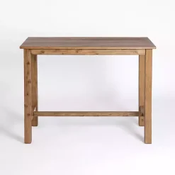 Kirklands Home Barnwood Wire Brush Sonoma Counter Height Table Brown Best