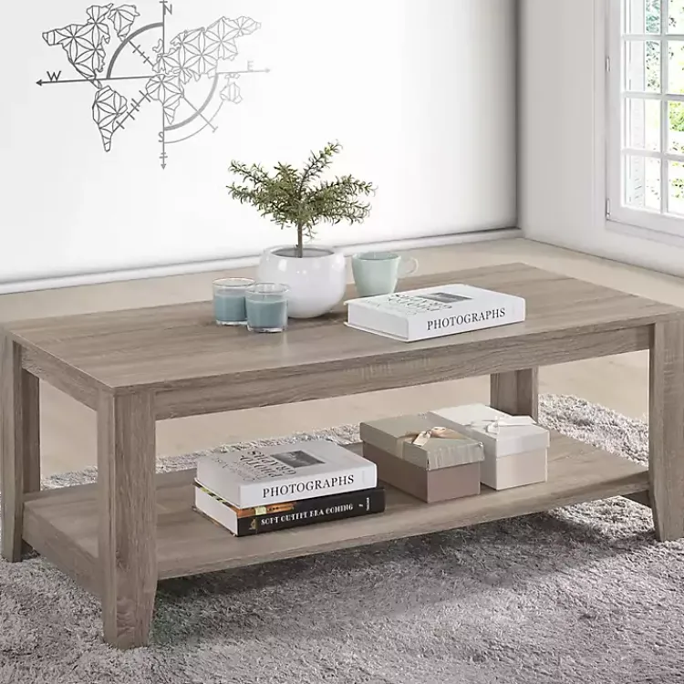 Kirklands Home Barrett Gray Coffee Table Online