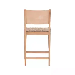 Kirklands Home Basketweave Seat Counter Stools, Set of 2 Tan