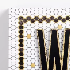 Kirklands Home Bathroom Subway Tile Wall Plaques, Set of 3 Discount